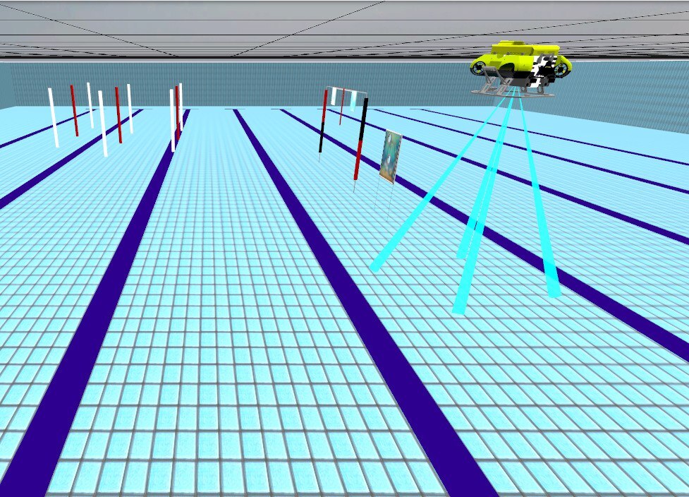 RoboSub task simulation